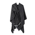 thumbnail image 1 of Shawls And For Evening Dresses Elegant Shawl Soft Open Front Poncho Sweater For Spring Fall Winter, 1 of 3
