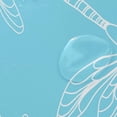 thumbnail image 4 of Blue Dragonflies Shower Curtain Waterproof Washable Bathroom Shower Curtain Polyester Cloth Fabric Bathroom Decor Set with 12 Hooks, 60x72 inches, 4 of 6