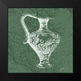 thumbnail image 2 of Burghardt, James 12x12 Black Modern Framed Museum Art Print Titled - Map Bottles III, 2 of 5
