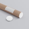 thumbnail image 4 of FOMIYES 50 Pcs Embouts en Plastique Blanc pour Tubes d'Expédition en Carton Bouchons Ronds Solides, 4 of 8