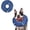 Star, variant on Miaocao Supet Inflatable Dog Cone Collar Alternative After Surgery, Doggie Neck Donut Collar Recovery ECollar for Post Surgery, Soft Dog Cone for Small Medium Puppies Cats