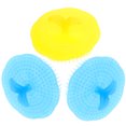 thumbnail image 1 of EeaseMX 3 cepillos masajeadores de cabeza y cuerpo, para champú, masaje del cuero cabelludo, peines para lavar el cabello, cepillos adelgazantes para spa (color aleatorio), 1 of 8
