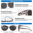 thumbnail image 5 of TINHAO Polarized Fit Over Glasses Sunglasses for Women UV Protection, Trendy Oversized Cat Eye Sunglasses for Driving Riding, 5 of 7