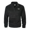 thumbnail image 4 of Men's Quarter Zip Pullover with 2 Pockets Fleece Warm Soft Golf Sweatshirts for Athletic Workout Running &Christmas Tshirts, 4 of 8