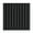 Black, variant on 30 pcs 11.8" x 11.8" Slat Wall Panel, 3D Fluted Textured Panel. - Black (29 sq. ft./Box)