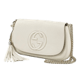 thumbnail image 7 of New Gucci Soho Disco Crossbody Flap Ivory Signature Collection Gold Chain, 7 of 7