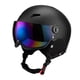 thumbnail image 4 of Casco para deportes de nieve con gafas de esquí Casco de esquí para deportes de invierno al aire libre M negro, 4 of 9