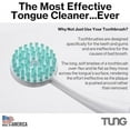 thumbnail image 3 of Peak Essentials Tung Tongue Gel - Mint Blast Natural Tongue Cleaning Paste - Bad Breath and Halitosis - Mouth Odor Eliminator - Fight Bad Breath - BPA Free - Made in America (4 Pack), 3 of 7