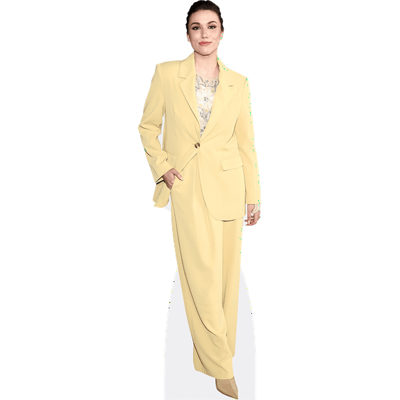 Grace Caroline Currey (Yellow Suit) Life Size Cutout. Standee.