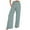 A02_Green, variant on gbyLJF Wide Leg Pants for Women High Waisted Cotton Linen Palazzo Pants Ladies Casual Pants Trousers with Pockets A03_Green XL