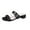 Black Sandals for Women, variant on Hopeusnice Women's Sandals Non-Slip Breathable Block Heel PU Materials Summer Shoes Soft Trendy Open Toe Sandals Shoes for Beach Flexible Walking Shoes Pink 37