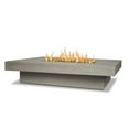 thumbnail image 2 of Hickory Bay 60 Inch Rectangular GFRC Propane Fire Pit Table in Flint by BBQGuys Signature, 2 of 2