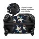 thumbnail image 2 of Fotbe Cartoon Sharks Funda Protectora para Equipaje, Antirrayones y Resistente a la Suciedad, Compatible con Maletas de 18 a 32 Pulgadas-Large, 2 of 7