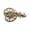 44N-2, variant on 10PCS Zinc Alloy Ship Cannon 3D Wooden Puzzle Model Set, Vintage Sailing Ship Cannon Accessories With Wooden Carriages For DIY Model Builders ( Black Walnut Carriage / 44S-3 )