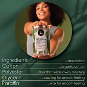 L. Organic Cotton Tampons, Super Absorbency, 30 Count