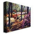 thumbnail image 2 of Trademark Art "Azalea Forest" Canvas Wall Art by David Lloyd Glover, 2 of 3