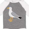 thumbnail image 4 of Inktastic Funny Seagull Bird Boys or Girls Long Sleeve Baby Bodysuit, 4 of 5
