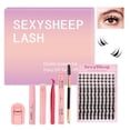 thumbnail image 1 of DIY Lash Extension Kit: Mixed Style Lash Clusters with Bond & Seal..., 1 of 26