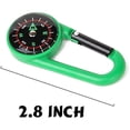 thumbnail image 5 of 24 Pack Carabiner Compasses For Kids Toy Compass Belt Clips School Prizes Party Favors, 5 of 5