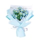 thumbnail image 3 of Ramo de flores de ganchillo, flores tejidas a mano, ramo de ganchillo decorativo, regalo Azul, 3 of 9