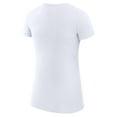 thumbnail image 3 of Women's G-III 4Her by Carl Banks White San Antonio Spurs Team Sport Fitted V-Neck T-Shirt, 3 of 3