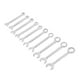 thumbnail image 3 of Llave de trinquete, 10 piezas, juego de llaves combinadas de trinquete de 72 dientes, llave abierta de grado, para lograr más, 3 of 12