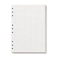 thumbnail image 2 of BotaniNest B5 Loose Leaf Filling Paper 9 Hole Shaped Planning Filling Paper 45 Sheets Of White Paper Per Pack, 2 of 4