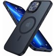 thumbnail image 1 of Entronix Funda Resistente y Magnética Compatible con iPhone 14 Pro: Protección Mate a Prueba de Golpes con Bordes Reforzados, Color Negro, 1 of 7
