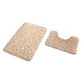 thumbnail image 3 of Alfombra de baño, felpudo de entrada, alfombra de baño para decoración del hogar, comedor, balcón Beige, 3 of 8
