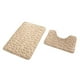 thumbnail image 3 of Alfombra de baño,Alfombra de baño absorbente de agua lavable,Felpudo de interior,alfombra de baño,alfombra antideslizante para entrada,Alfombra de baño de cocina Alfombra de baño Beige, 3 of 8