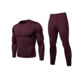 thumbnail image 1 of Qarigey Calzoncillos largos térmicos para hombre Ropa interior Vino rojo, 1 of 6