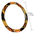 thumbnail image 4 of Thanksgiving Corn 14.5 Inch Printing PVC Leather Auto Accessories Car Steering Wheel Cover, 4 of 6