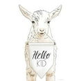 thumbnail image 2 of Kamdon Kreations 17x24 Gold Ornate Wood Framed with Double Matting Museum Art Print Titled - Hello Kids, 2 of 4