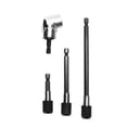 thumbnail image 1 of Drills Bits Adapter, 1/4in Hex Shank 4Pcs Chrome Vanadium Steel Drill Bit Extension Various Sizes For Replacement ANGGREK Otros, 1 of 8