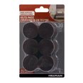 thumbnail image 1 of FELT PADS 1-1/2" ROUND BROWN 30PC, 1 of 1