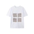 thumbnail image 4 of Camiseta minimalista con estampado de piedras del quinto elemento para hombre y niño: calidad prémium, informal, manga corta, cuello redondo, cómoda, corte clásico, ideal como regalo. Imprescindible p, 4 of 5