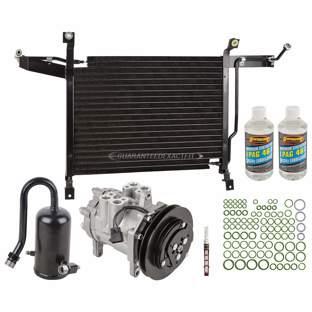 BuyAutoParts A/C Kit For Ford F-250 F-350 Super Duty | Includes Compressor, Condenser, Drier - Part #61-89503R6