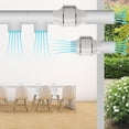 thumbnail image 4 of Duct Round 4 Inch Exhaust Ventilation Fan Kitchen Household Extractor Fan Bathroom Exhaust Fans US Plug,1 x Extractor Fan, 4 of 7