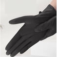 thumbnail image 1 of Guantes nitrilo negros, caja de 100, M, 1 of 5