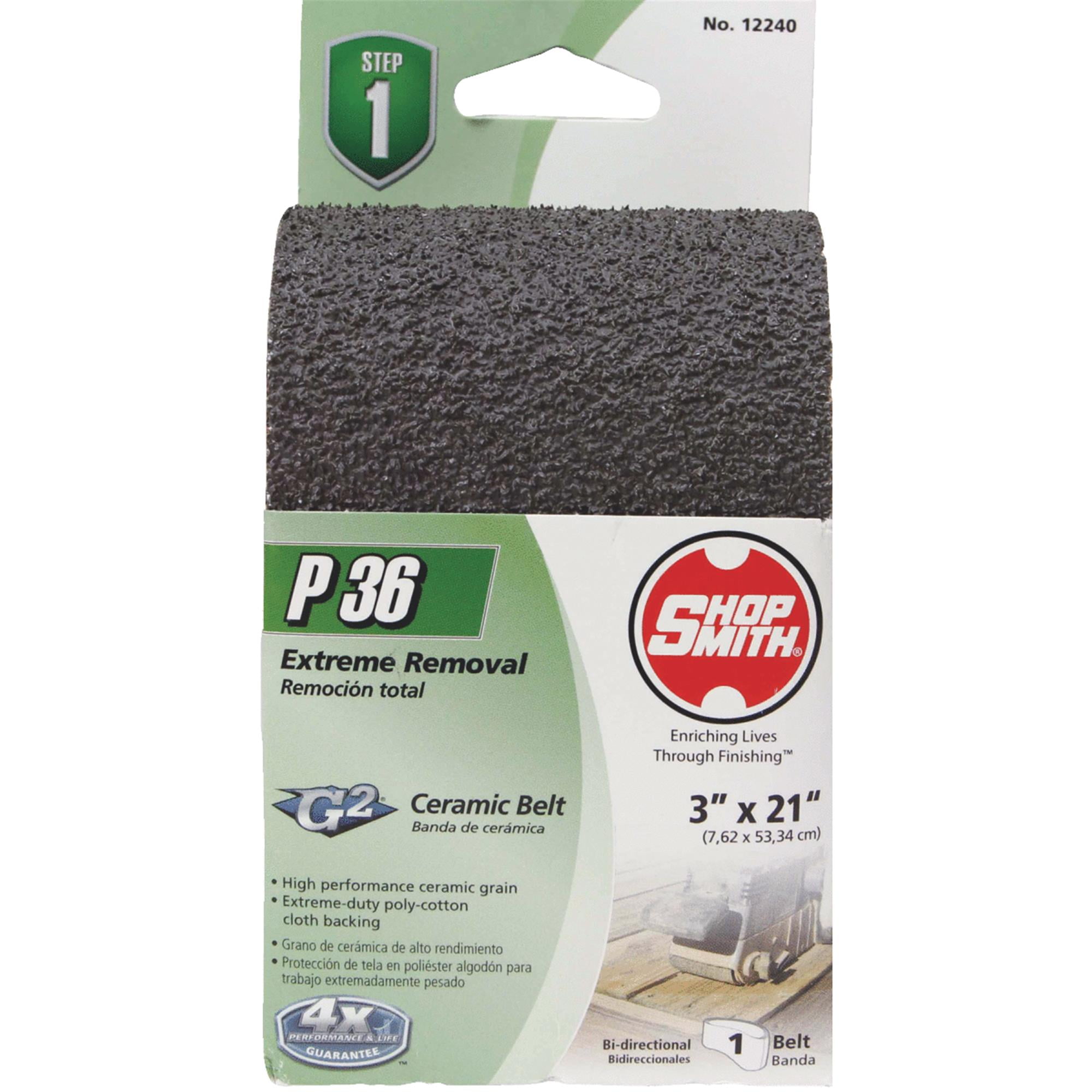 Gator Blade Ceramic Sanding Belt by SHOPSMITH