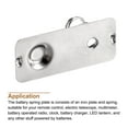 thumbnail image 5 of Battery Spring Plate AA Battery Contact Nickel Plate 28mmx12mm for DIY 10 Pcs, 5 of 5