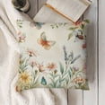 thumbnail image 3 of Spring Throw Pillow Covers,Flower Holiday Cushion Case Decoration for Sofa Couch, 3 of 5