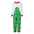 thumbnail image 6 of Nituyy Christmas Pajamas for Family Cute Snowman Print Long Sleeve PJS Set, 6 of 10