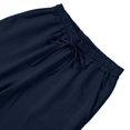 thumbnail image 4 of Frnrwgo Men's 2 Piece Casual Set Short Sleeve Lapel Shirts and Drawstring Elastic Waist Pants Quick Dry Breathable Summer Outfits, 4 of 5