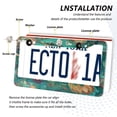 thumbnail image 3 of Aluminum License Plate Frame 2 Pack Car Exterior Accessory Car Tag Holder for Front Rear Plates Cars Decor Beautiful Psychedelic Bird, 3 of 7