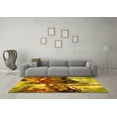 thumbnail image 3 of Ahgly Company Indoor Rectangle Oriental Yellow Industrial Area Rugs, 3' x 5', 3 of 4