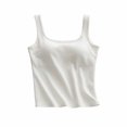 thumbnail image 2 of Pijama de manga corta para mujer, transpirable y de verano, con tirantes, sin mangas. Blusa de poliéster para mujer., 2 of 3