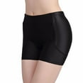 thumbnail image 4 of Defitshape Women's Shaper Hip Pads Butt Lift Padded Shapewear Shorts Curvy Hip Dip Padding Thigh Booty Elastic Band Tummy Firm Control Underwear Black Medium, 4 of 5