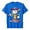 Blue, variant on Boy Tops Size 10-12 Round Neck Letter Print Back To School T Shirt Fashion Casual Tee Shirt Preppy Boys' Tops, Tees & Shirts, 6-7 Years, Blue