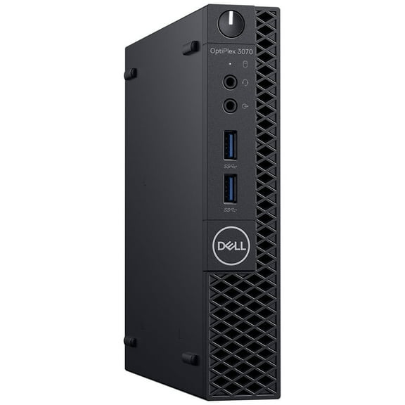 Restored Dell OptiPlex 3070 Micro Desktop Intel Core i7-9700T 2.0GHz 8GB RAM 500GB HDD Wi-Fi Windows 10 Pro PC (Refurbished)